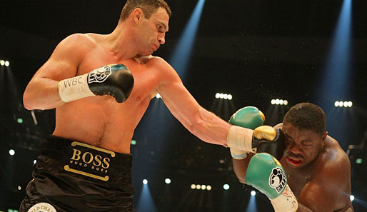 Der "Kampf des Jahres 2008": Witali Klitschko gegen den damaligen WBC-Champ Samuel Peter
