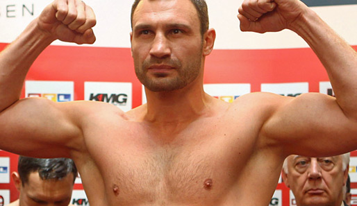 Witali Klitschko ist größer und schwerer als sein Herausforderer