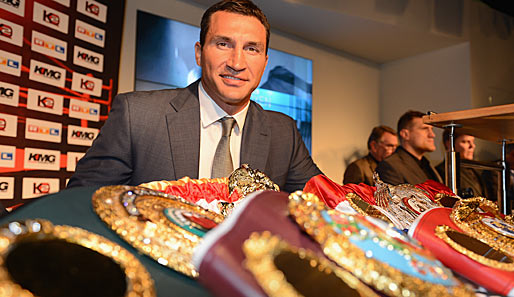 Wladimir Klitschko ist derzeit Weltmeister von vier Boxverbänden