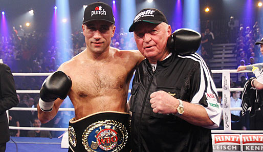 Trainer und Boxer des Jahres: Ulli Wegner (r.) mit Schützling Arthur Abraham