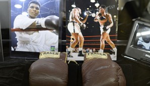 Die Handschuhe von Muhammad Ali wurden bereits 2012 versteigert
