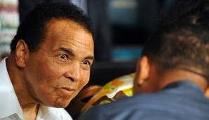 Muhammad Ali leidet schon seit vielen Jahren an Parkinson