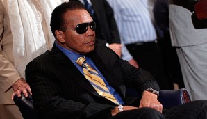 Muhammad Ali befindet sich zur Zeit im Krankenhaus