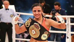 WBA-Weltmeisterin Susi Kentikian hat ihren Titel erfolgreich verteidigt
