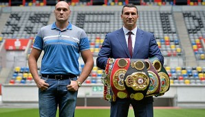 Wladimir Klitschko ist seit elf Jahren unbesiegt, Tyson Fury in 24 Fights ungeschlagen