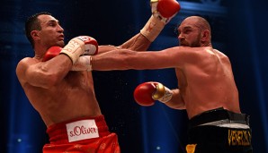 Tyson Fury hatte Wladimir Klitschko im ersten Kampf besiegt