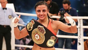 Susi Kentikian konnte ihren WM-Gürtel verteidigen