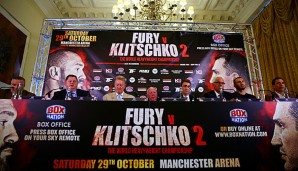 Fury-Klitschko war zunächst schon für den 9. Juli angesetzt