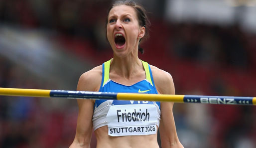 Ariane Friedrich will in Turin die Medaillenränge angreifen