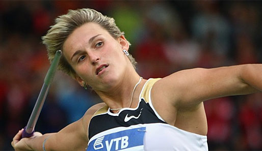 Olympiasiegerin Barbora Spotakova kommt auch im WM-Jahr langsam in Schwung