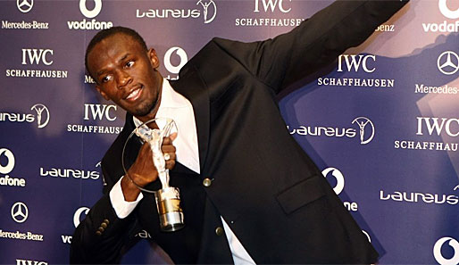 Usain Bolt gewann bei den Olympischen Spielen in Peking drei Mal Gold