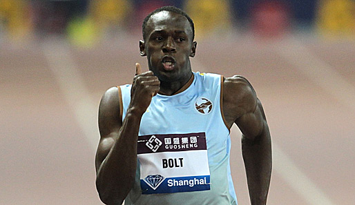 Usain Bolt holte bei den olympischen Spielen in Peking 2008 drei Goldmedaillen