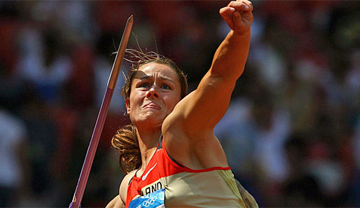 Katharina Molitor hat bei einer Körpergröße von 1,83 m ein Wettkampfgewicht von 79 kg