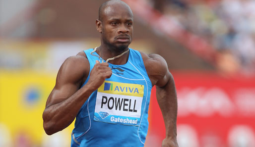 Asafa Powell gewann 2008 bei den Olympischen Spielen Gold über 4x100 Meter
