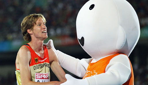 Bei der Leichtathletik-EM in Barcelona holte Carsten Schlangen Silber über 1500 Meter