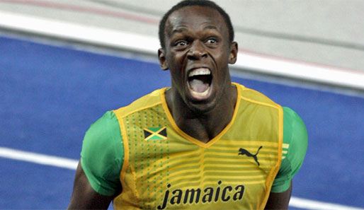 Usain Bolt lief am 16. August 2009 bei der Leichtathletik-WM in Berlin 100 Meter in 9,58 Sekunden
