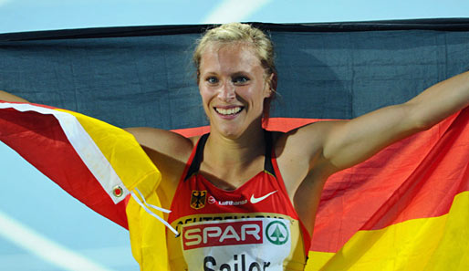 100-m-Europameisterin Verena Sailer wird in Annecy das deutsche Team anführen