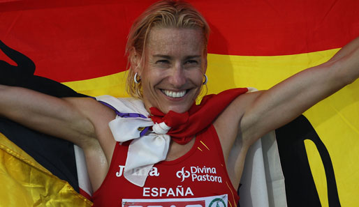 2009 gewann Marta Dominguez bei der WM in Berlin die Goldmedaille über 3000m Hindernis