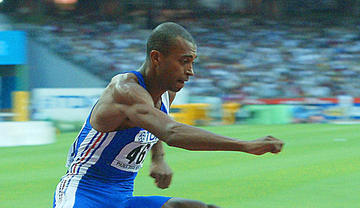 Stephane Diagana war 1997 Weltmeister über 400m Hürden geworden