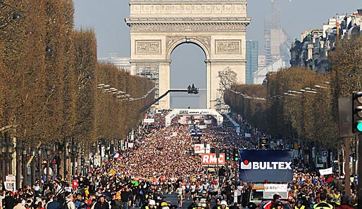 Der Paris-Marathon fand dieses Jahr zum 35. Mal statt