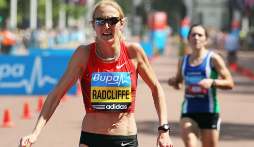 Paula Radcliffe zeigte sich nach ihrem missglückten Comeback in London enttäuscht