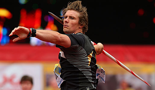 Andreas Thorkildsen warf als erster Speerwerfer im Jahr 2011 über 90 Meter