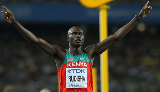 David Rudisha sicherte sich im 800-m-Finale der Männer die Goldmedaille