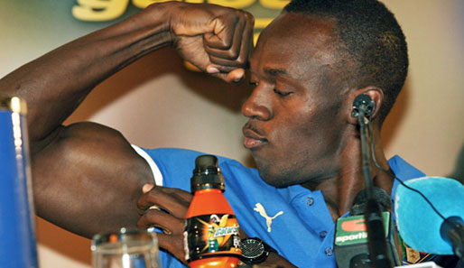 Der jamaikanische Superstar Usain Bolt überstrahlt auch in Daegu alles