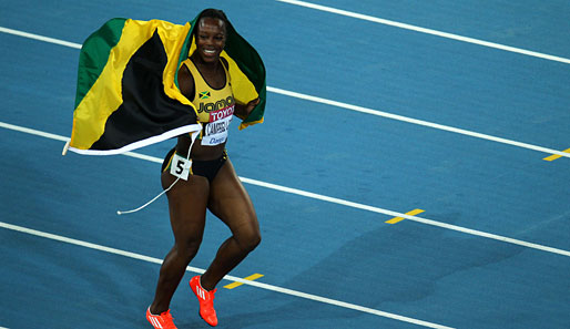 Veronica Campbell-Brown aus Jamaika gewann Gold über 200 Meter