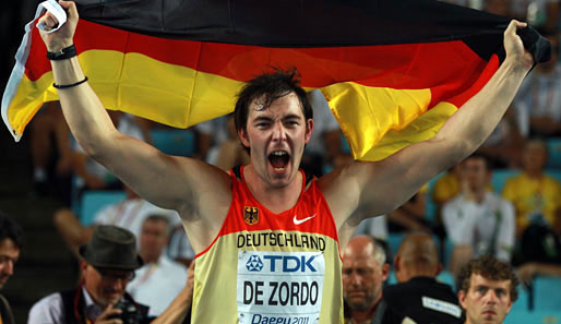 Volle Kraft voraus! Matthias de Zordo sicherte sich trotz Verletzung die Goldmedaille im Speerwurf