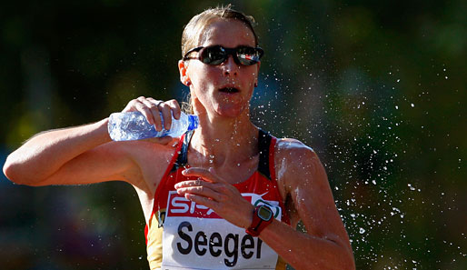 Geherin Melanie Seeger sicherte sich bei den Deutschen Meisterschaften das Olympia-Ticket