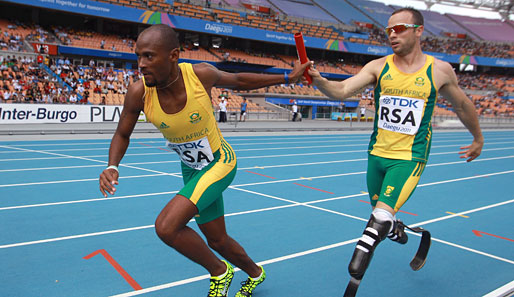 Oscar Pistorius verlor seinen Platz in der südafrikanischen 4x400-m-Staffel