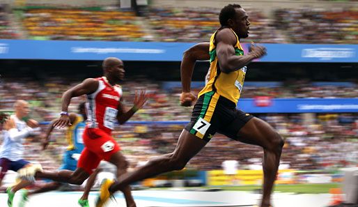 Der jamaikanische Sprinter Usain Bolt hat sich nach seinem Fehlstart zurück gemeldet