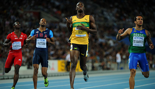 Usain Bolt kam ohne große Mühe ins Finale über 200 Meter