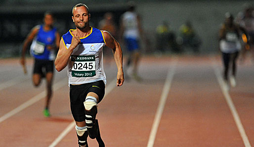 Oscar Pistorius musste sich in Port Elizabeth mit einem siebten Platz über 400 Meter begnügen