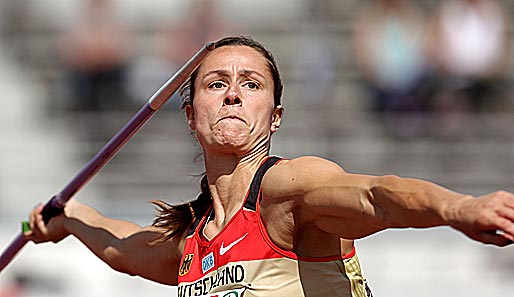 Katharina Molitor kam bei ihren nur drei gültigen Versuchen lediglich auf 58,81 Meter