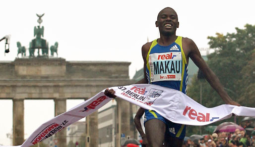 Patrick Makau sicherte sich 2011 in Berlin den Weltrekord
