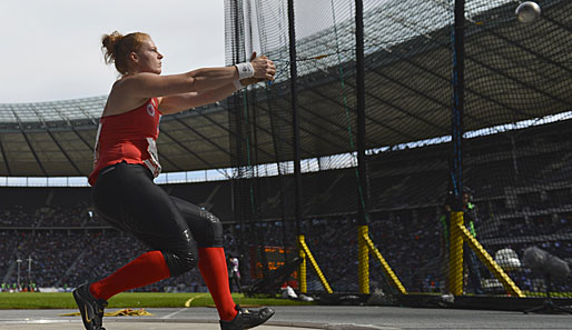Betty Heidler hält es für unwahrscheinlich, dass sie bei den Olympischen Spielen 2016 noch dabei ist