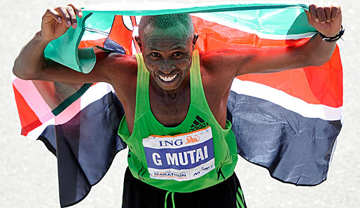 Der Kenianer Geoffrey Mutai will in Berlin einen neuen Marathon-Weltrekord aufstellen