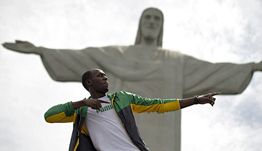 Usain Bolt möchte in Rio de Janeiro seinen eigenen Weltrekord über 150 Meter brechen