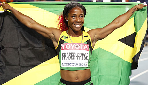 Ein sonniges Gemüt: Shelly-Ann Fraser-Pryce aus Jamaika