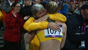 Bei Olympia noch vereint: Sally Pearson und Sharon Hannan