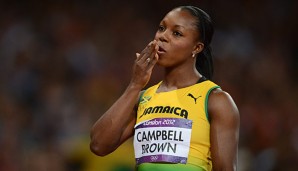Veronica Campbell-Brown holte insgesamt 20 internationale Medaillen für ihr Heimatland