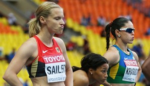 Verena Sailer (l.) kann über 100 Meter eine Bestzeit von 11,02 Sekunden vorweisen