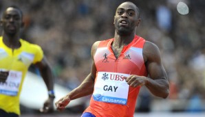 Tyson Gay wurde im vergangenen Jahr wegen Doping gesperrt