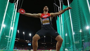 Robert Harting gewann bei Olympia in London 2012 Gold