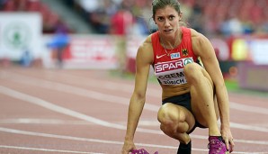 Esther Cremer holte bei der EM 2010 die Silbermedaille über 400 m