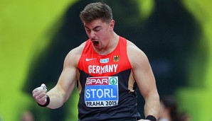 David Storl holt im letzten Versuch Gold für Deutschland