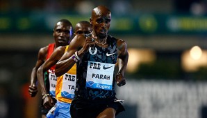 Farah wurde 2012 Doppelolympiasieger über 5000 und 10000 Meter