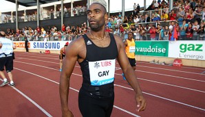 Tyson Gay wird sich in Lausanne mit Asafa Powell und Justin Gatlin messen